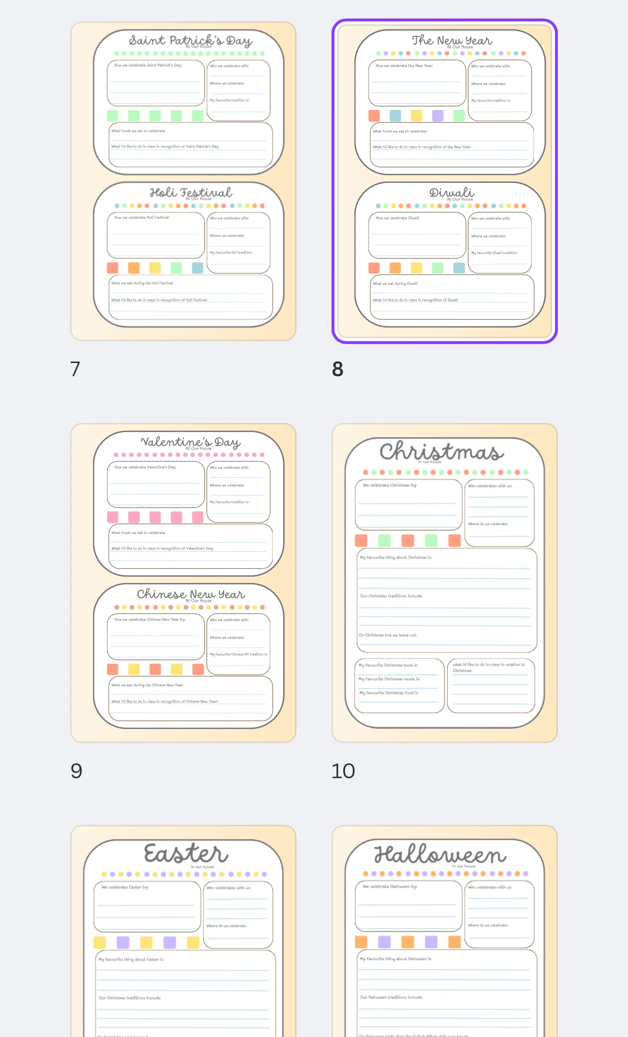 π¨βπ©βπ§βπ¦β¨ Family Workbook for Teachers β Digital Download β¨π