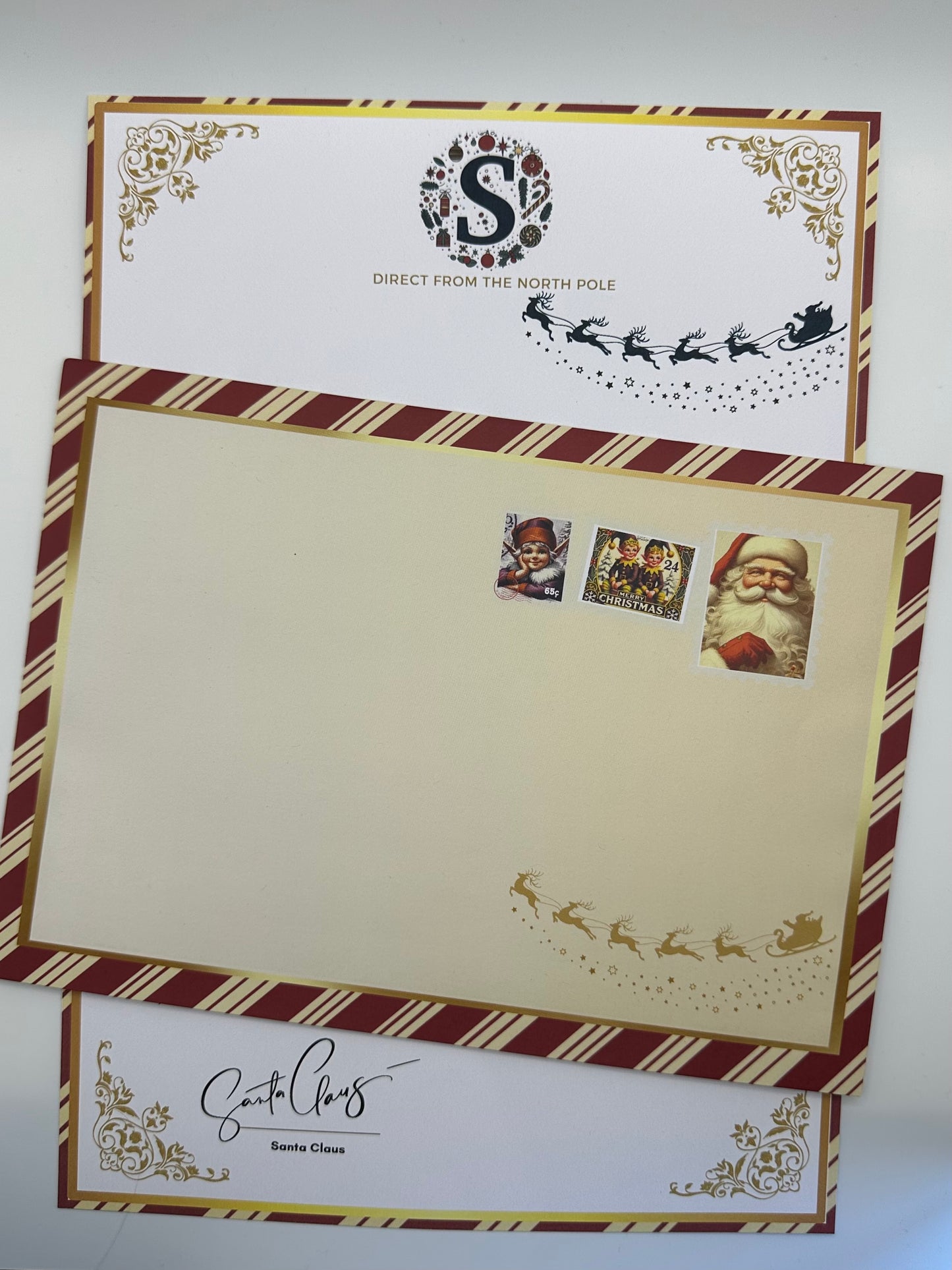 🎅✨ Retro Christmas Santa Letter ✨