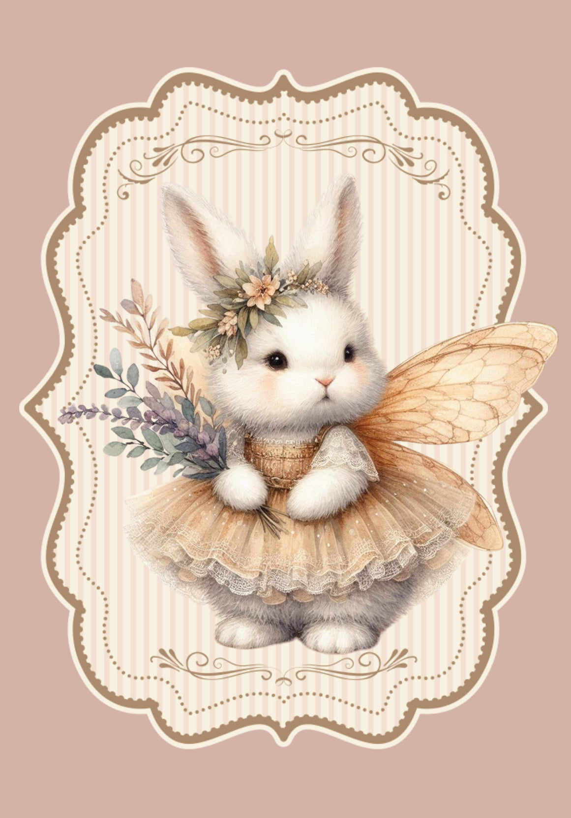 Vintage Blush Animal Wall Art