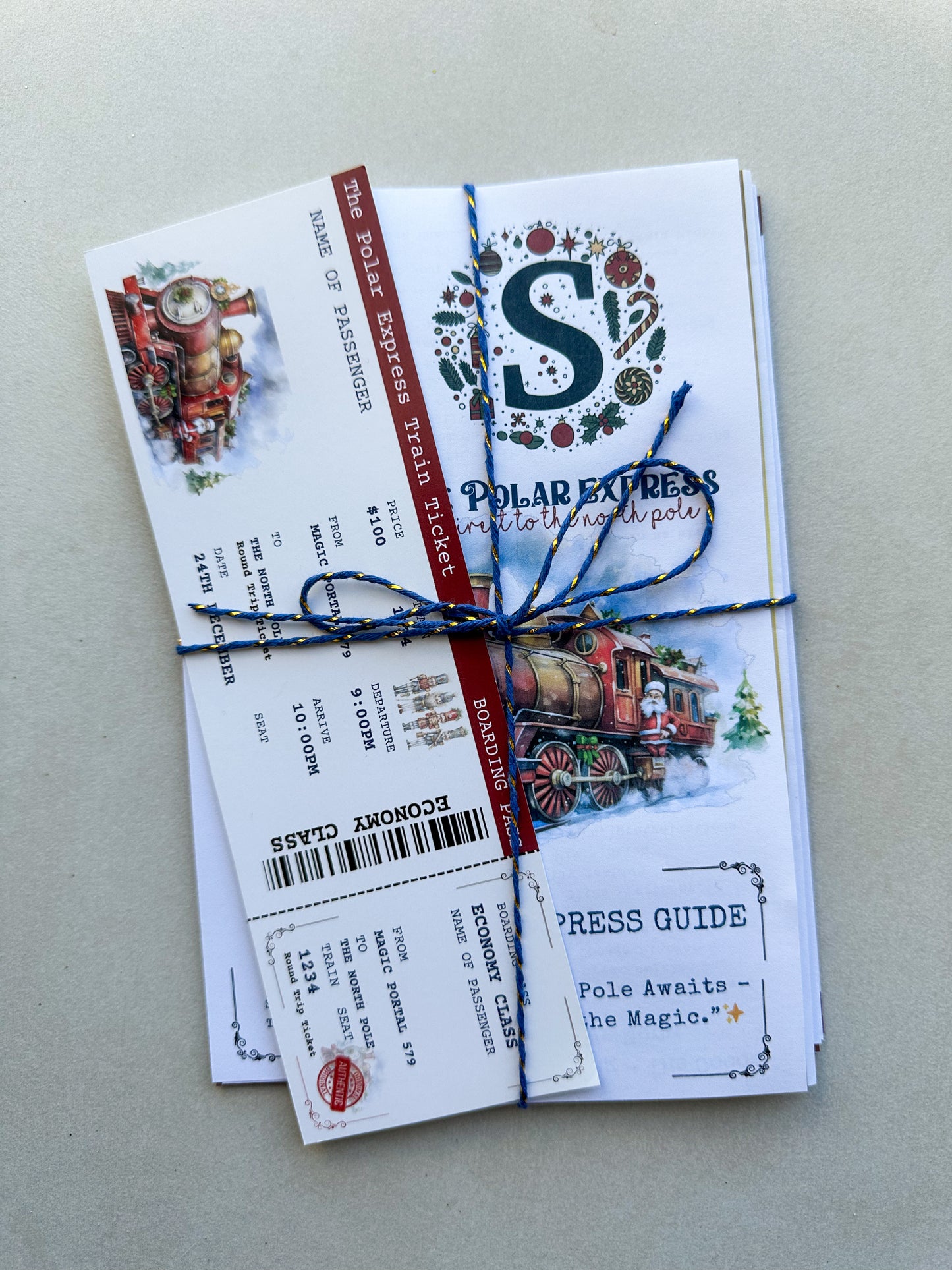 🚂 Polar Express Pack – All Aboard for Christmas Magic!