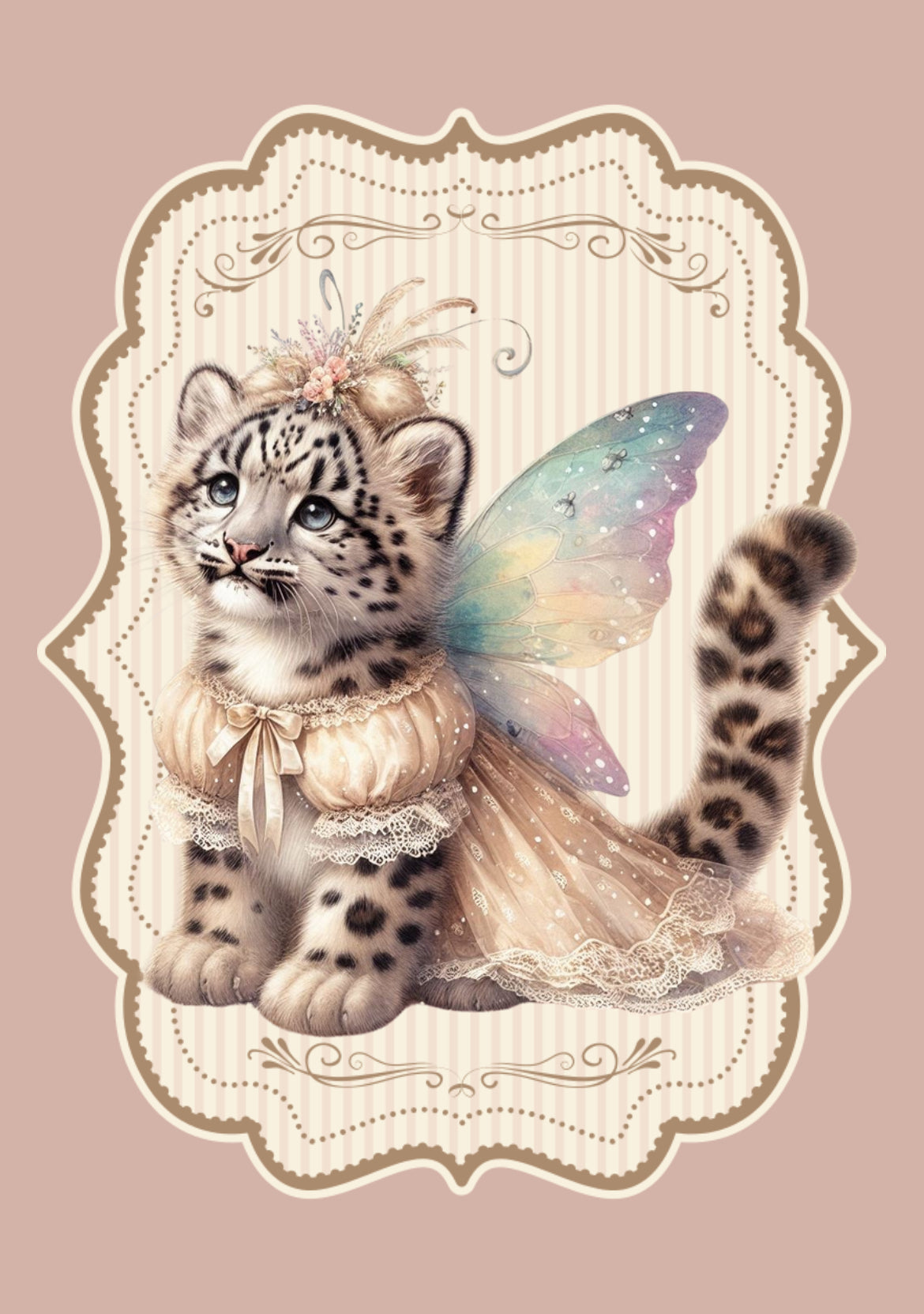 Vintage Blush Animal Wall Art