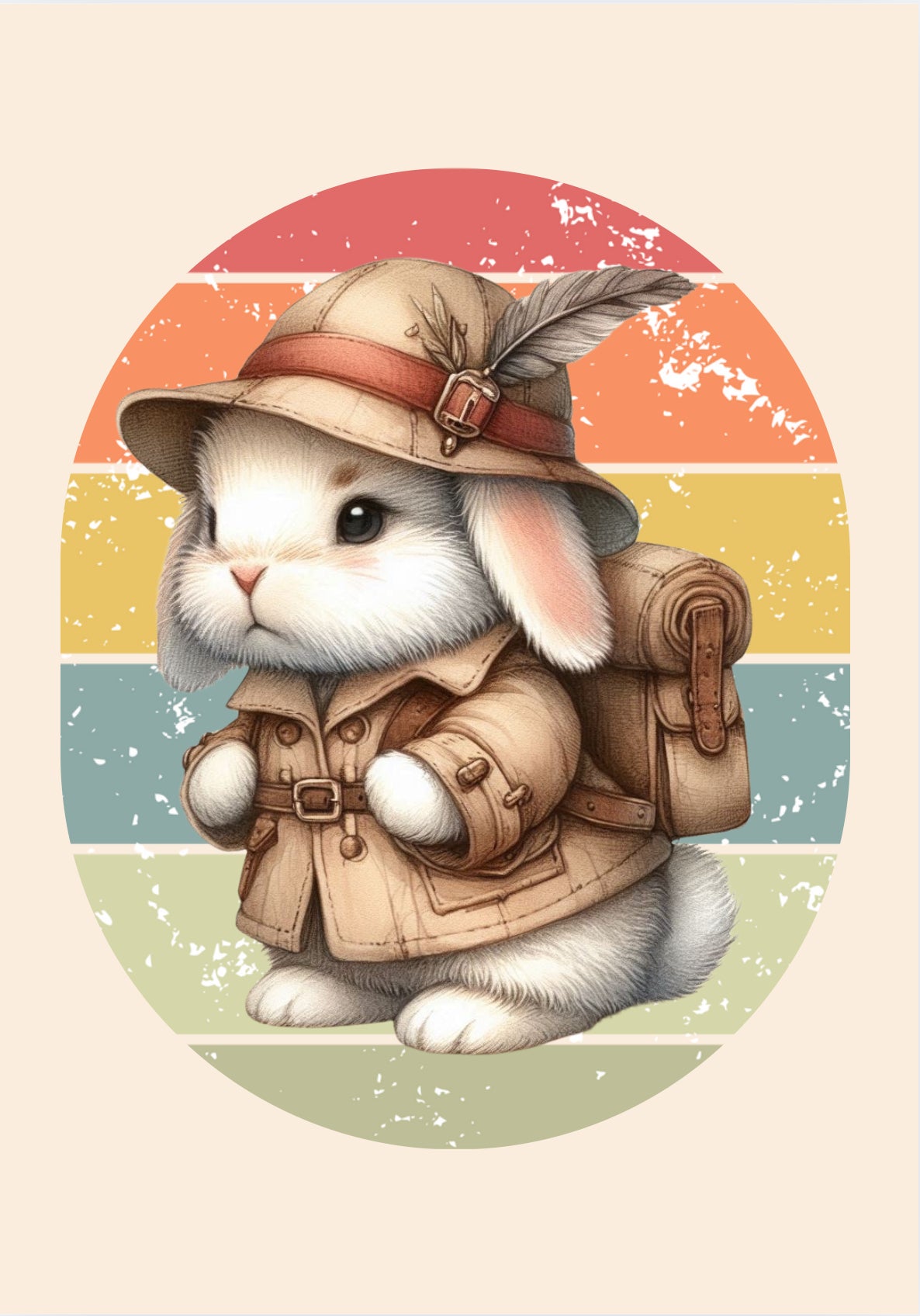 Vintage Rainbow Wall Art