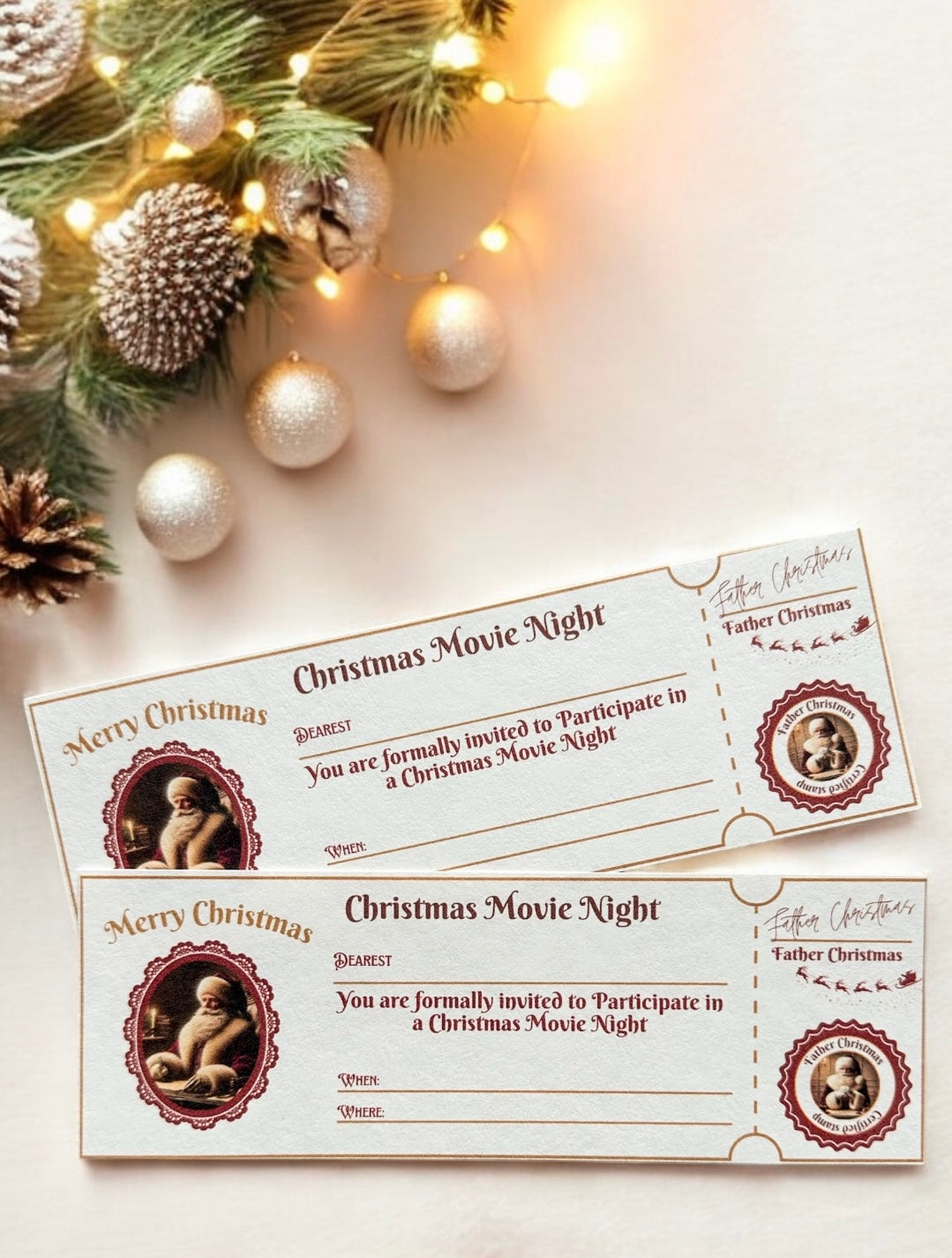 š Vintage Father Christmas Letter š
