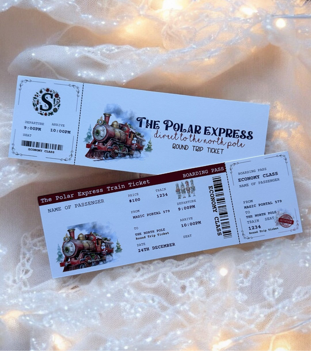 🚂 Polar Express Pack – All Aboard for Christmas Magic!