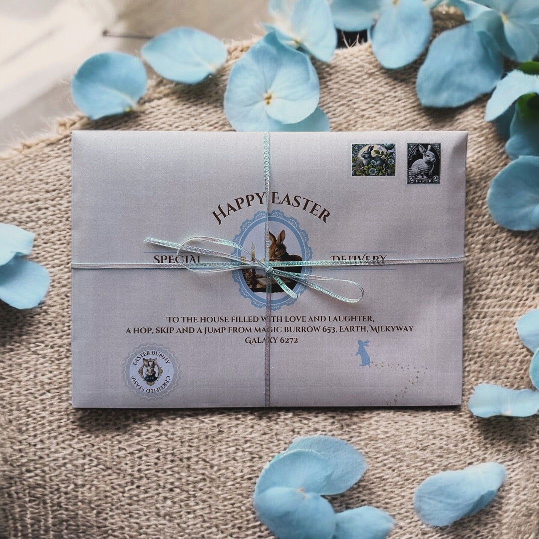 π°π Vintage Blue Easter Letter ππ°