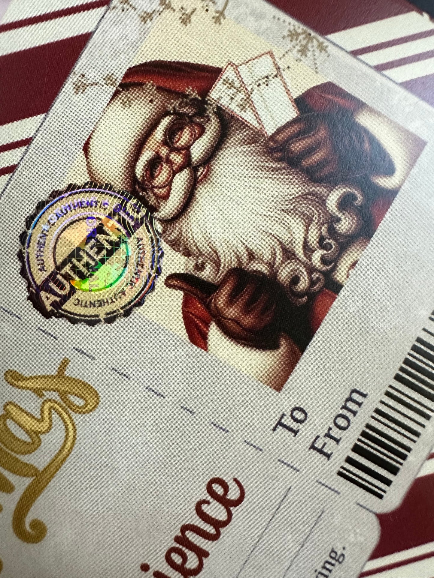 🎅🎬 Retro Movie Night Ticket ✨🍿
