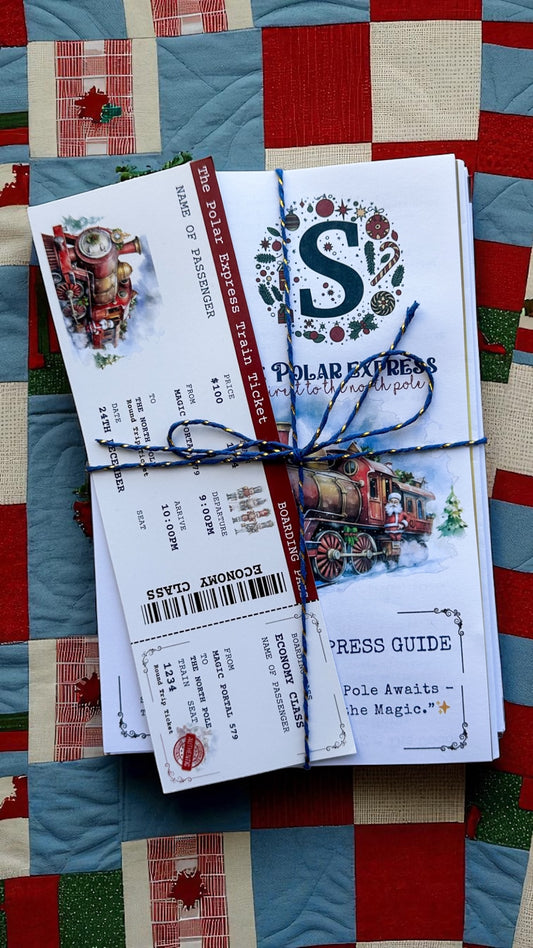 🚂 Polar Express Pack – All Aboard for Christmas Magic!