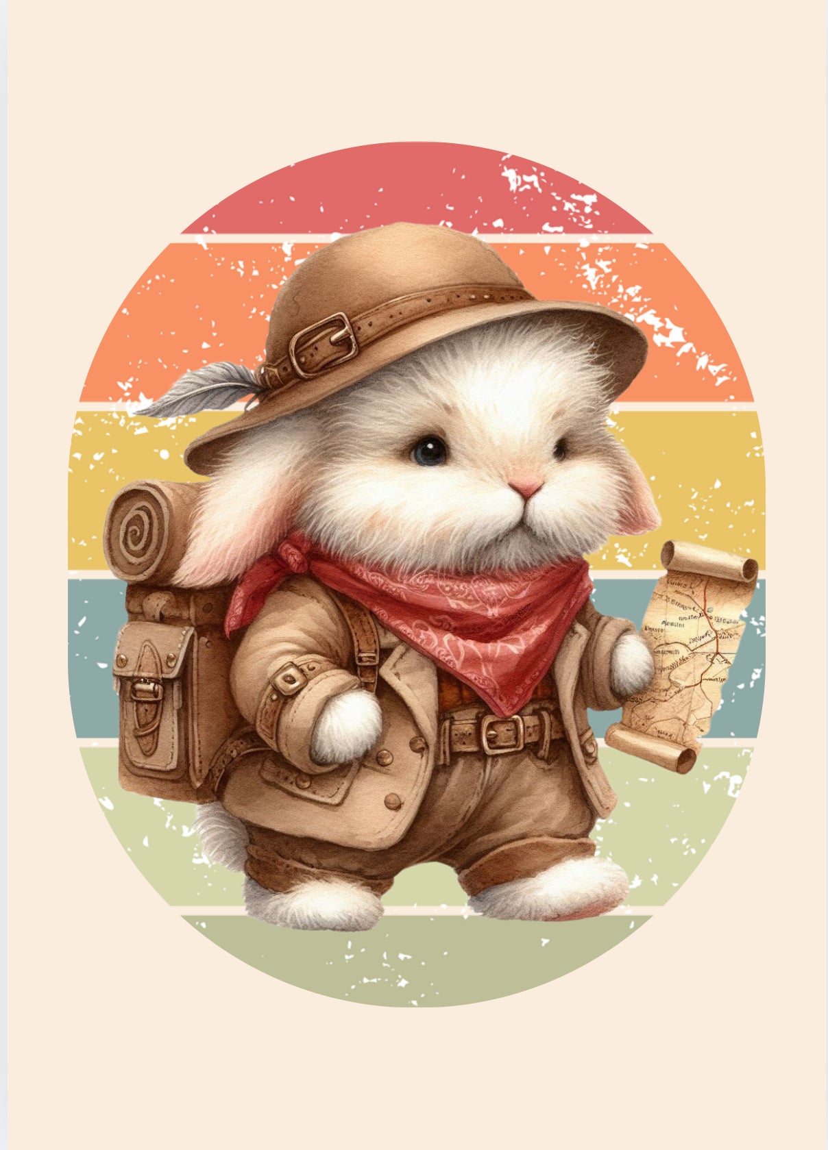 Vintage Rainbow Wall Art