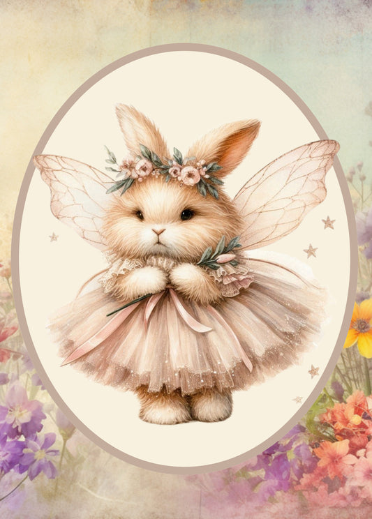 Vintage Spring Floral Animal Wall Art