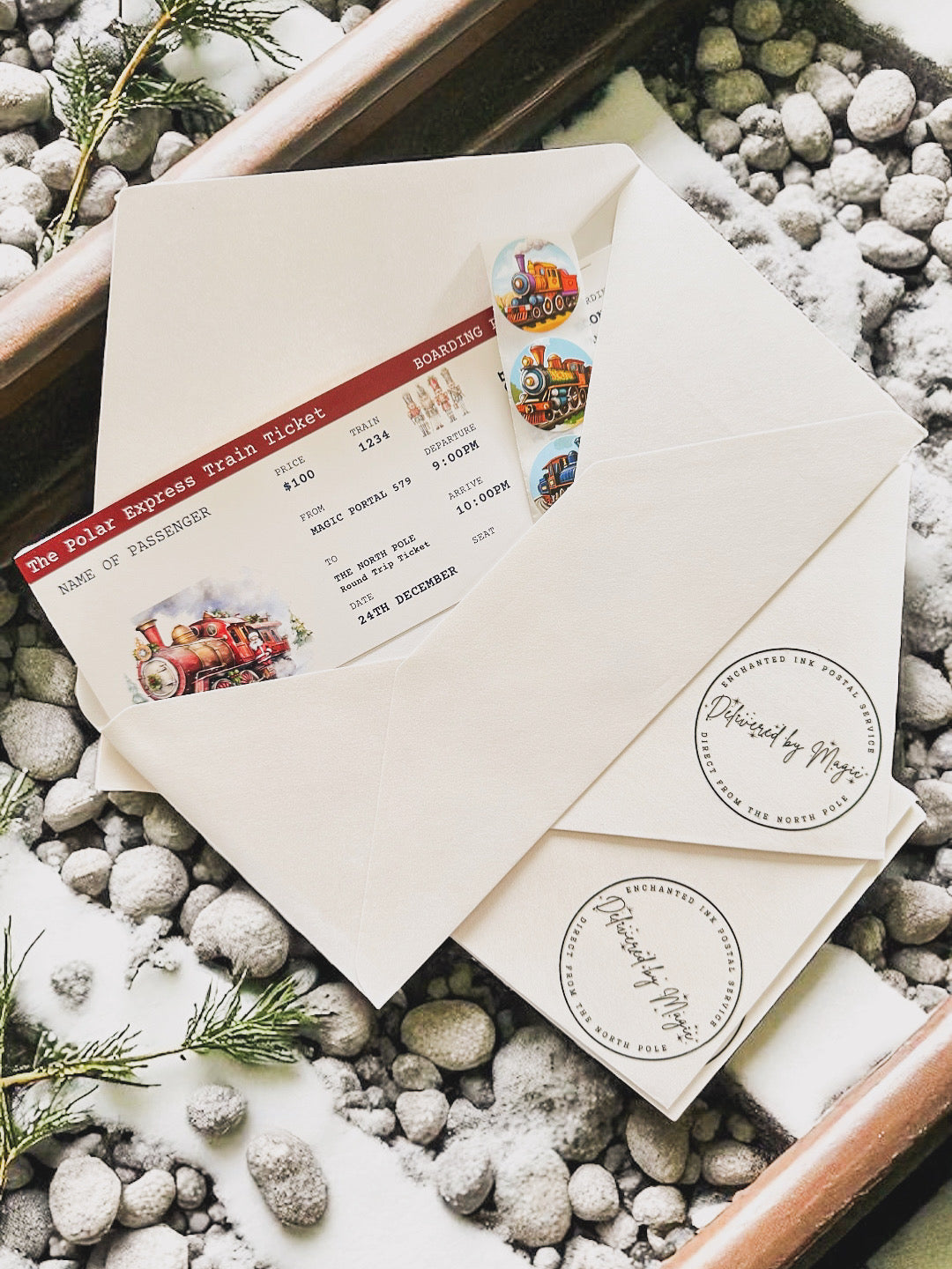 🚂 Polar Express Pack – All Aboard for Christmas Magic!