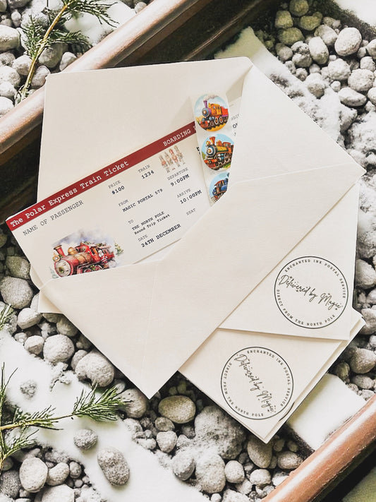 🚂🎄 Christmas Polar Express Ticket 🎄🚂