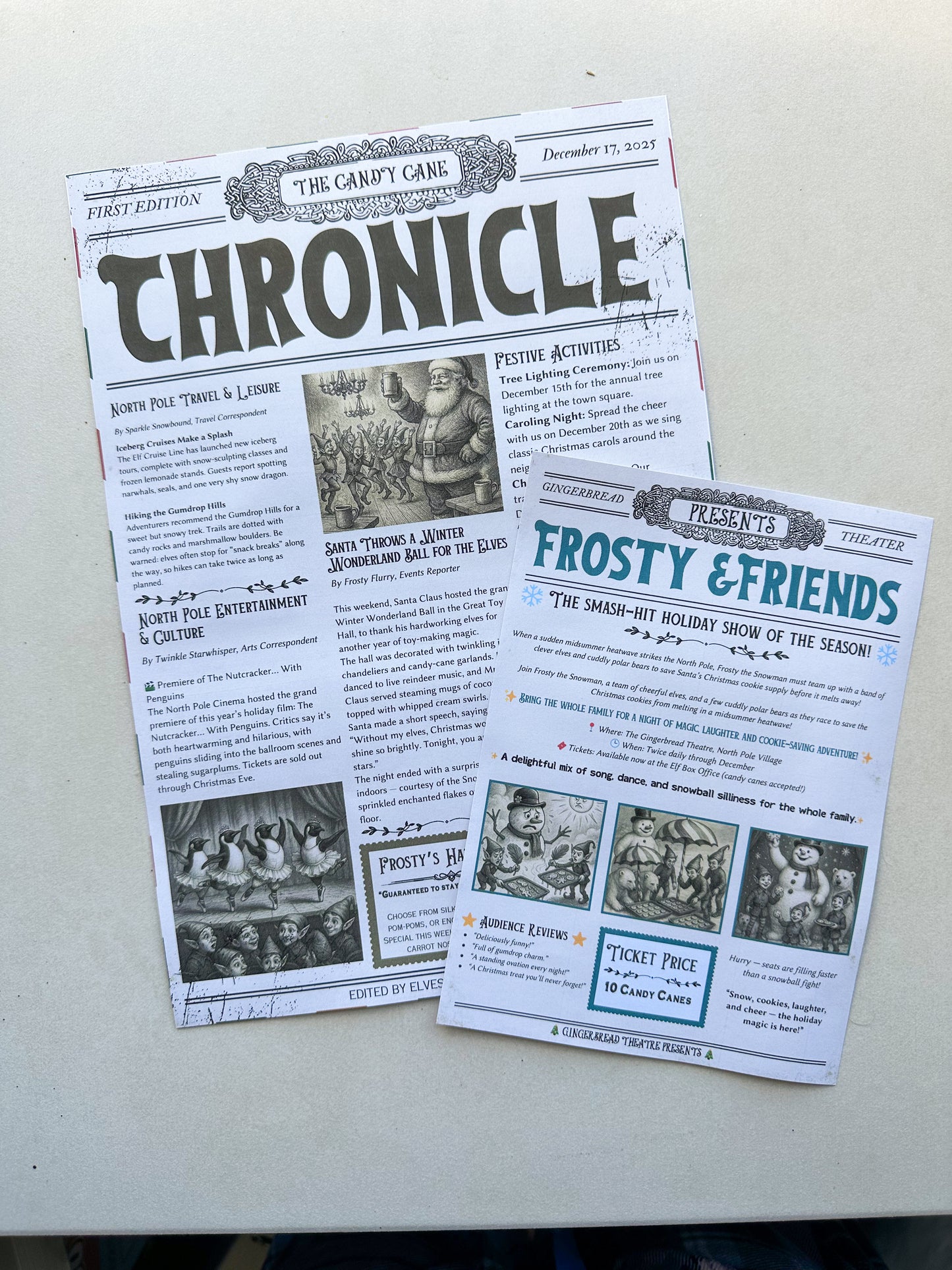 📰✨ North Pole Newspapers ✨📰