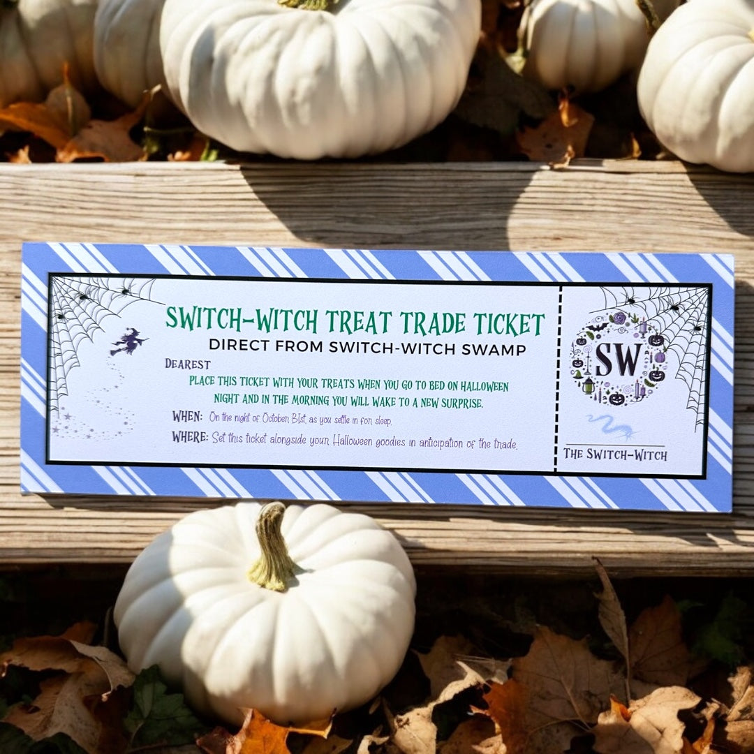 🧙‍♀️✨ Retro Switch -Witch Letter ✨🎃