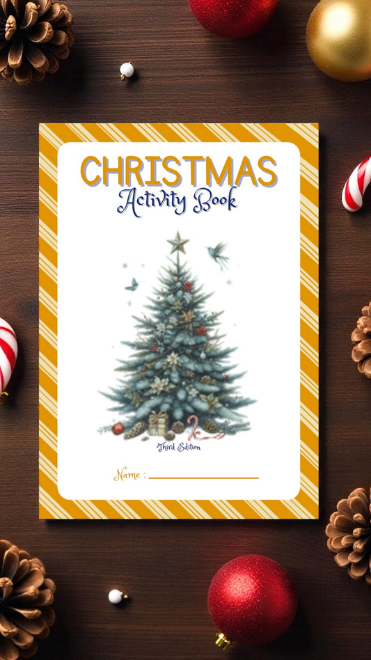 🎅🎄 Christmas Activity Book – Third Edition ✨