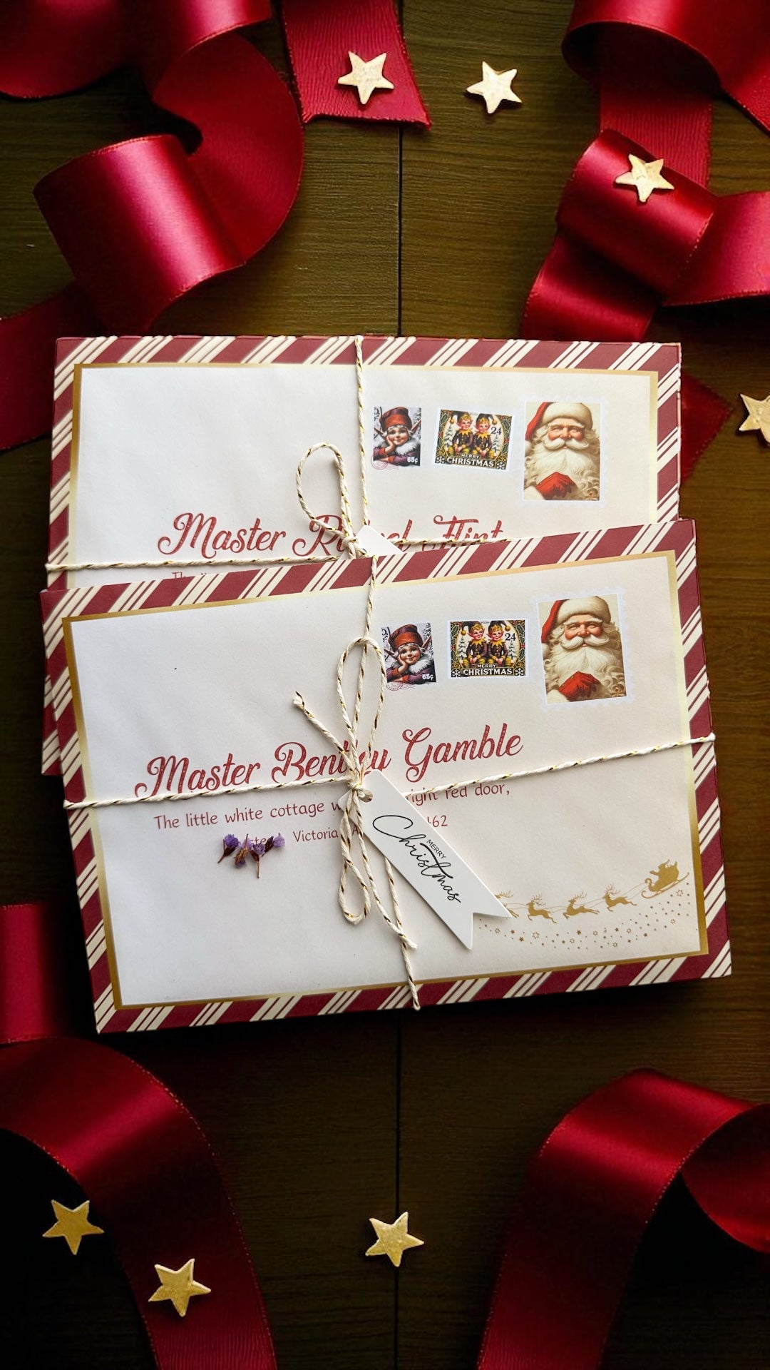 🎅✨ Retro Christmas Santa Letter ✨