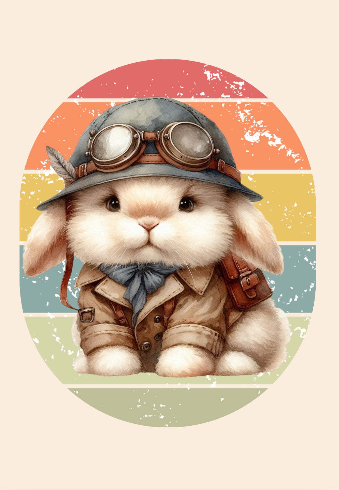 Vintage Rainbow Wall Art