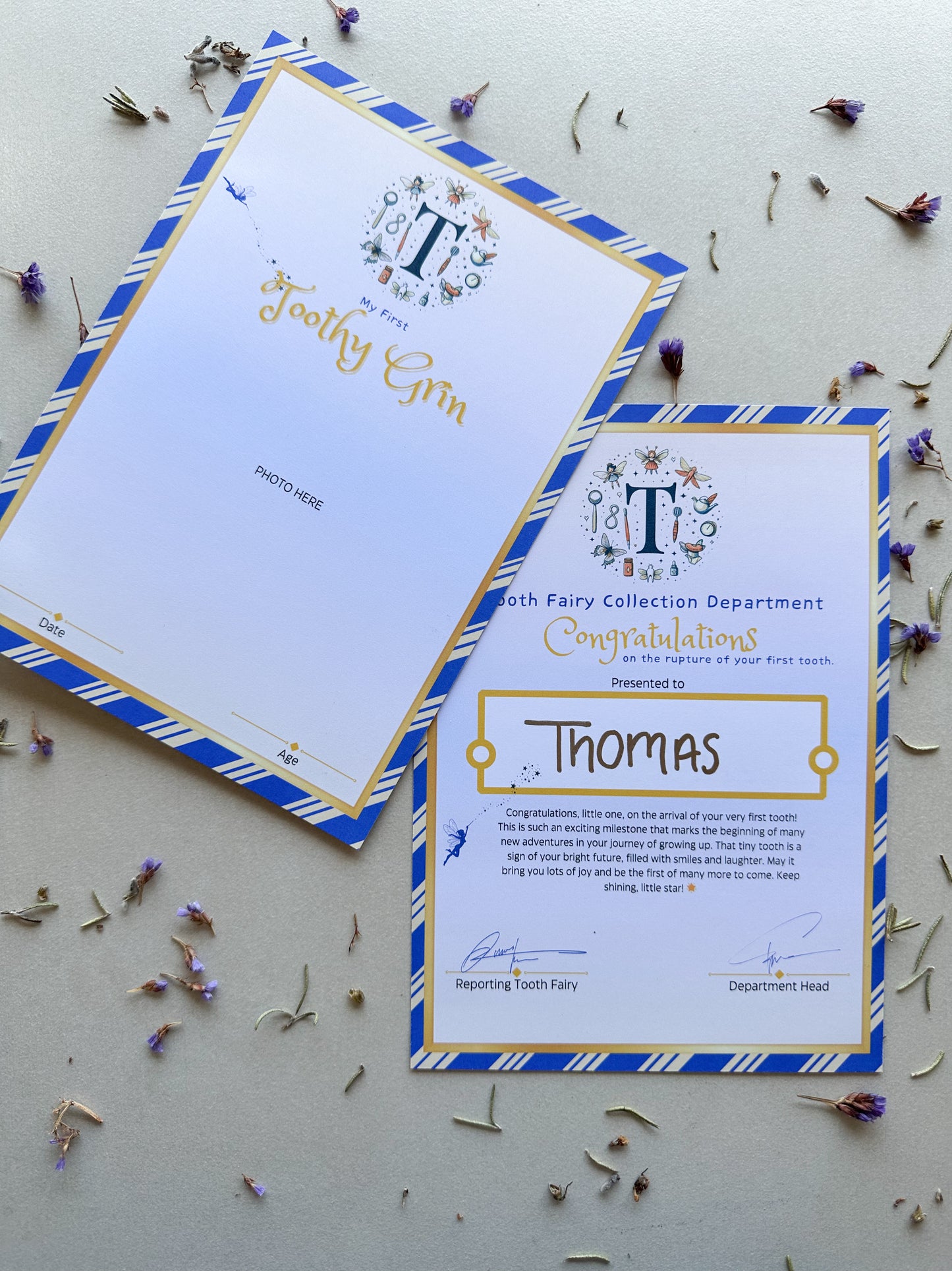 🧚‍♀️✨ Tooth Fairy – Very First Tooth Bundle ✨🦷